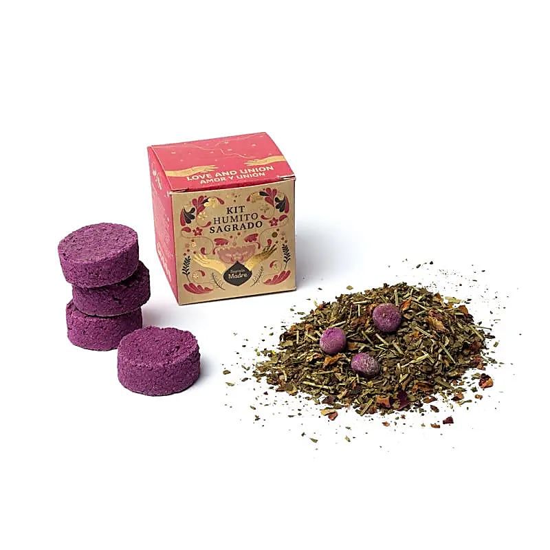 Sagrada Madre Räucher-Set Heiliger Rauch Liebe und Einheit -- 38g