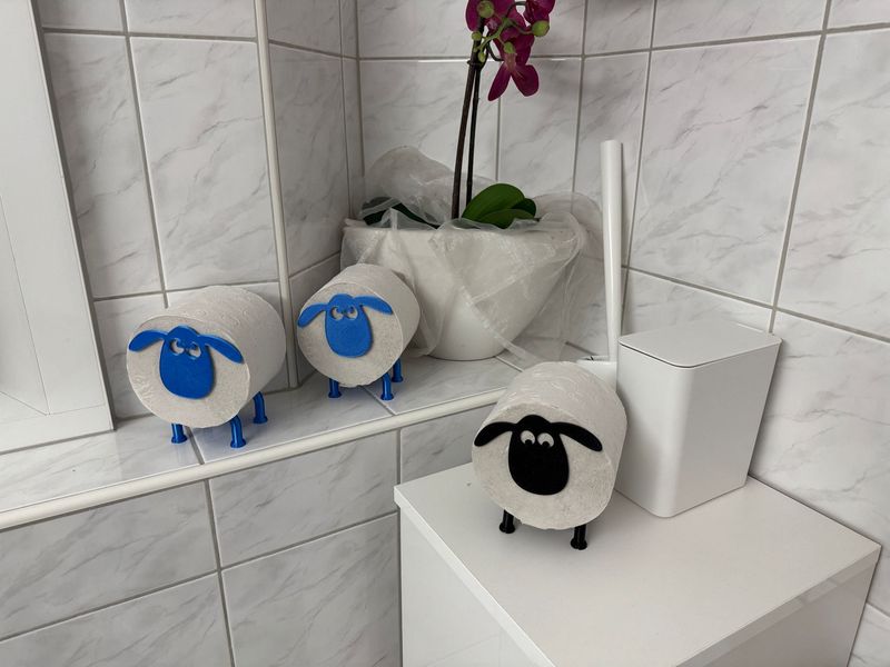 Wolli Rolli - WC Rollen Halter