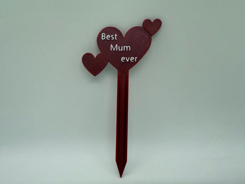 Herzstecker „Best Mum ever“