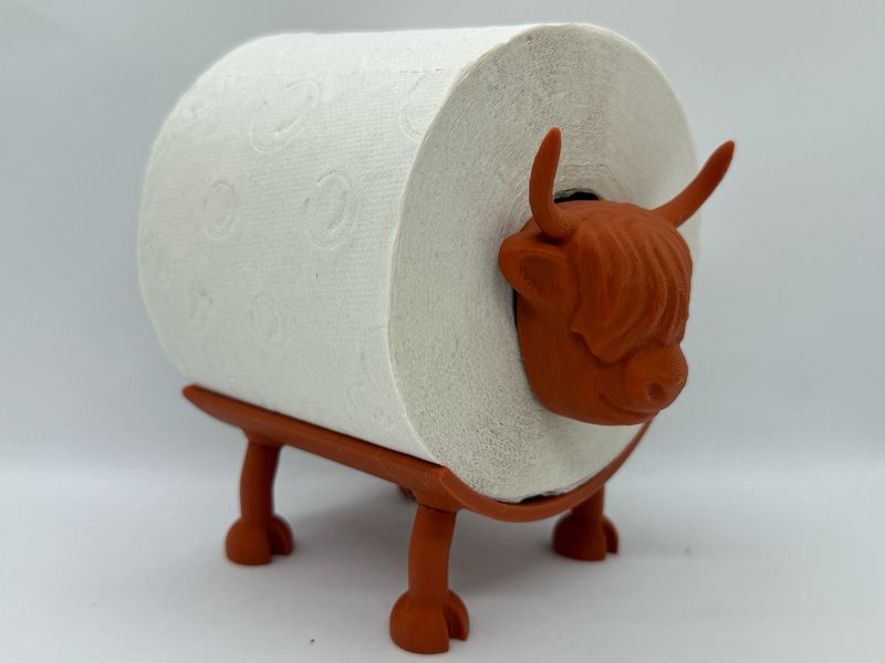 Muhbert der Rollenwächter - WC Rollen Halter