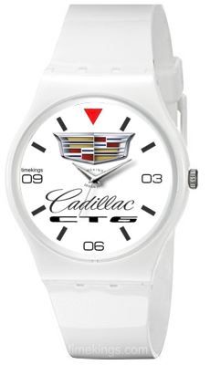 Cadillac CT6 Logo Ladies Silicone Watch