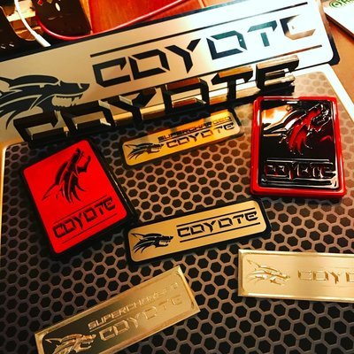 Coyote Plaques
