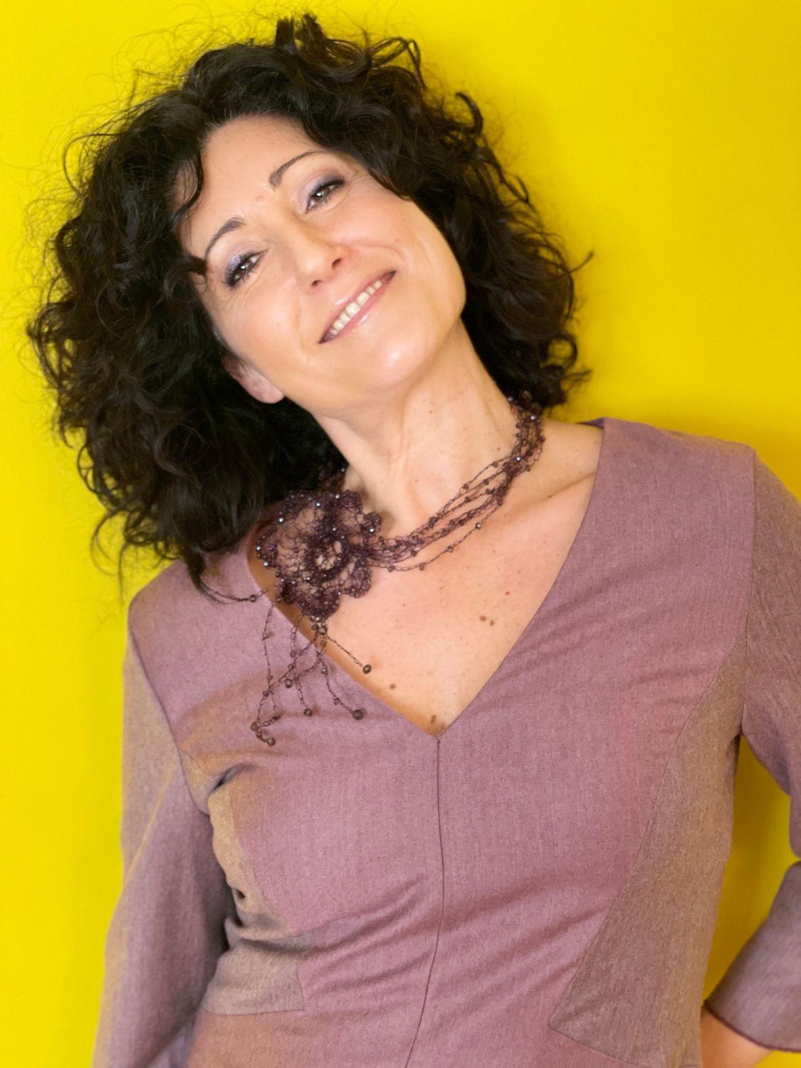 Collana &quot;FIORE CON PISTILLI&quot;