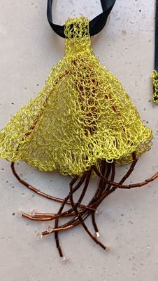Collana Campanula versione giallo