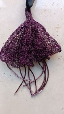 Collana &quot;CAMPANULA Viola&quot;