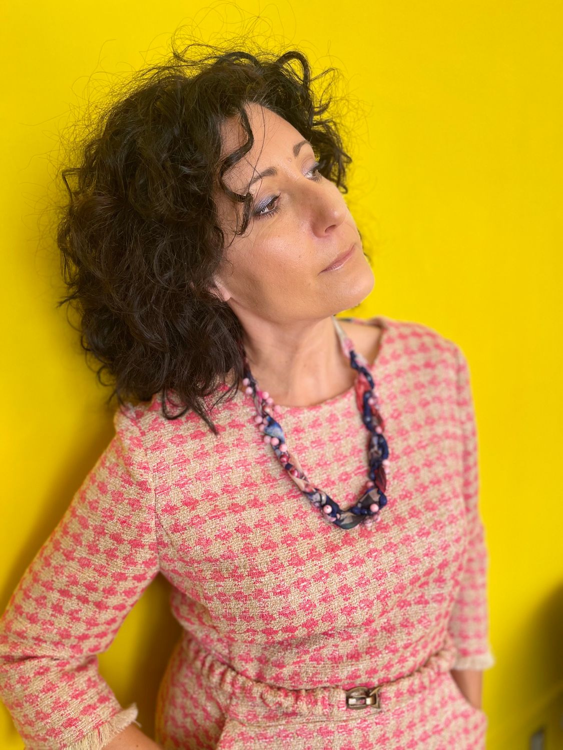 Collana &quot;ORGANZA BRAID&quot;