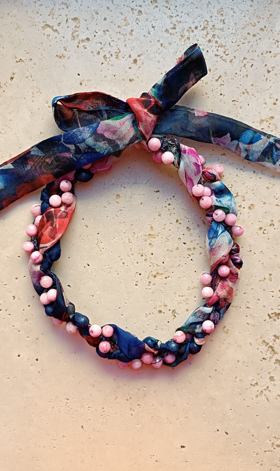 Collana &quot;ORGANZA BRAID&quot;