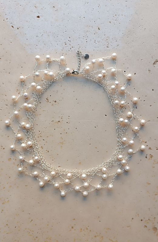 Arabesque con perle di fiume