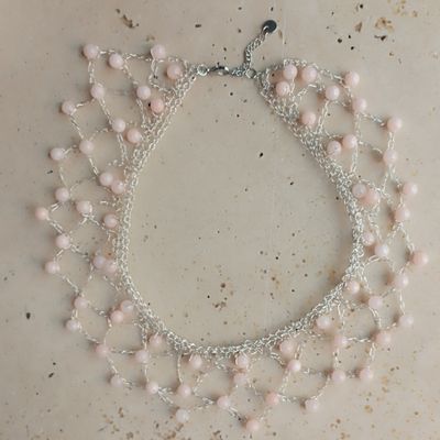 Arabesque con giada rosa