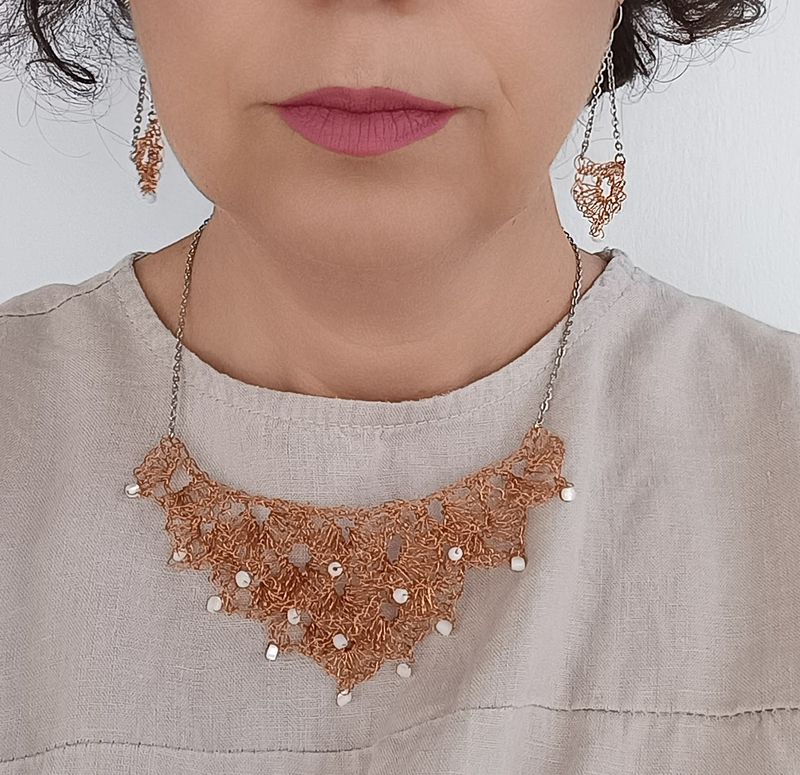 Parure Firmamento rame