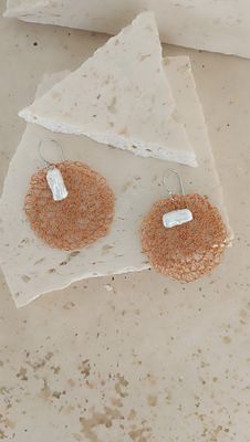 Orecchini "Cerchio asimmetrico"