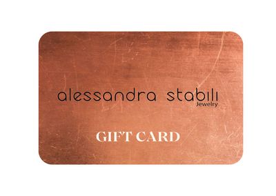 Gift card Alessandra Stabili Jewelry