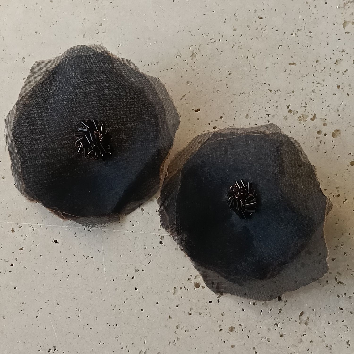 Orecchini Organza Nero
