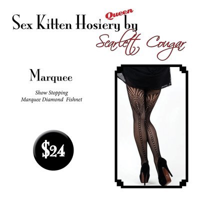 Marquee ~ QUEEN Sexy Kitten Hosiery