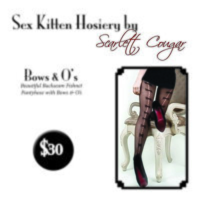 Wholesale • Bows & O's ~ Sex Kitten Hosiery