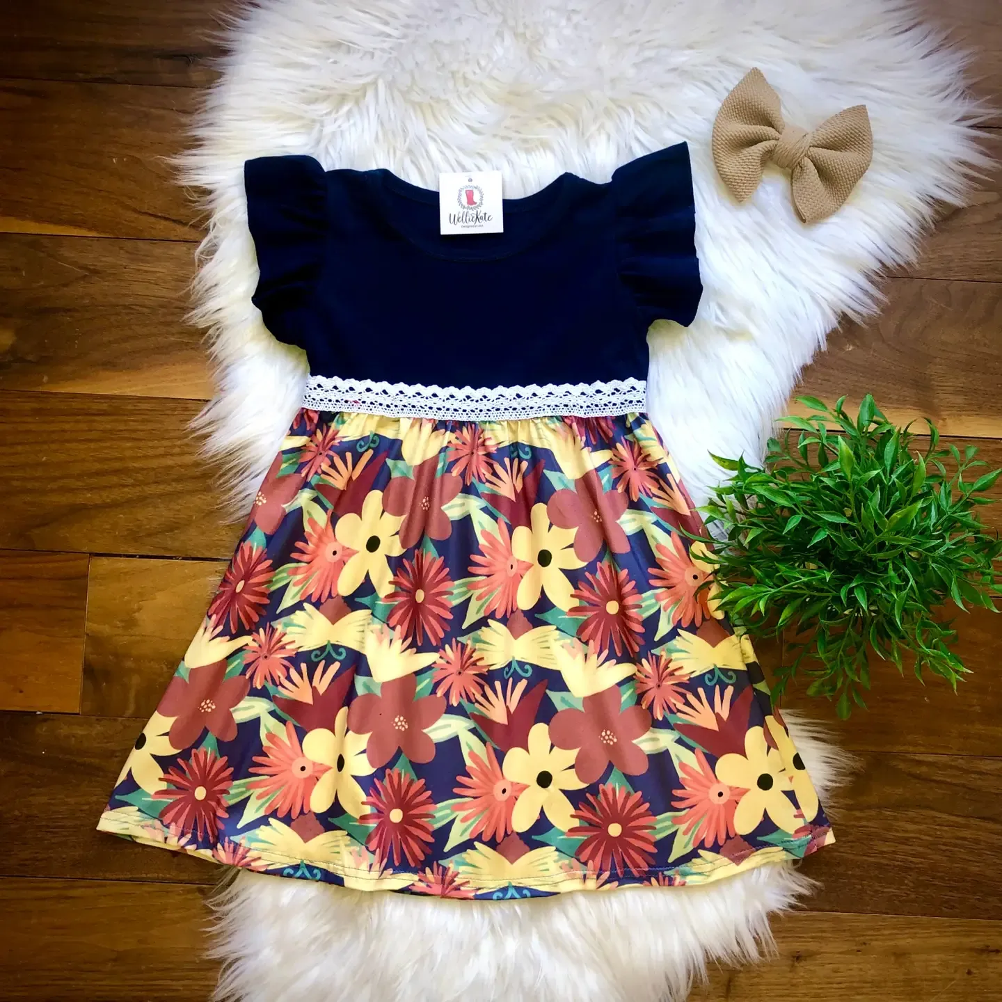 Fab Floral Dress-A Wellie Kate Exclusive