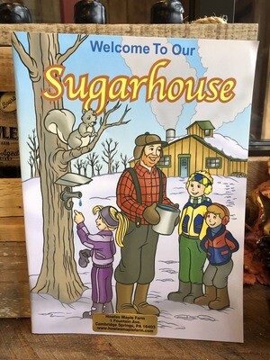 Welcome to Our Sugarhouse Coloring Book
