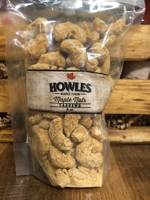 Maple Cashews 6 oz.
