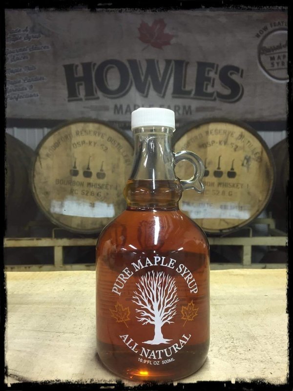 Glass 500 mL Maple Syrup