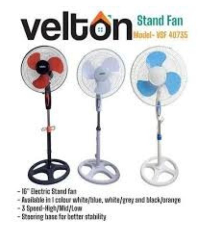 Velton Electronic Fan With Stand (P122214)