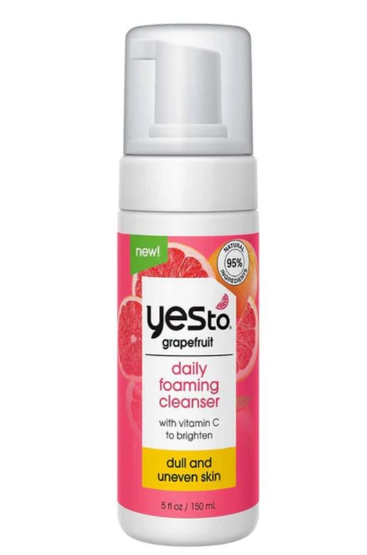 Grapefruit foaming cleanser