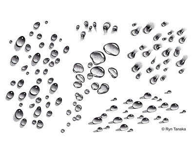 Water Effects 1 - Unmounted stamps