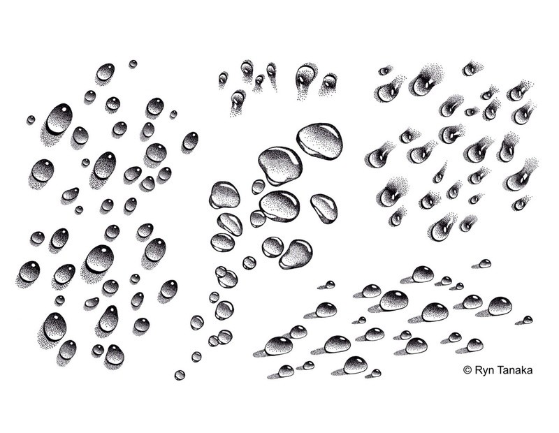 Water Effects 1 - Unmounted stamps