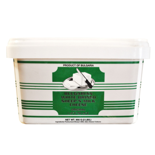 Bulgarian Sheep&#39;s Milk Cheese in brine in plastic tub   NW: 2 lbs