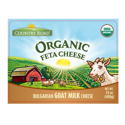 Organic Bulgarian Goats&#39;s Milk Cheese in Vacuum Pack  NW: 400g (14oz)