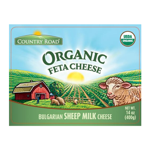 Organic Bulgarian Sheep&#39;s Milk Cheese in Vauum Pack  NW: 400g (14oz)
