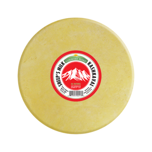 Bulgarian Kashkaval Cheese vacuumed folio NW: 9 kg (20 lbs)