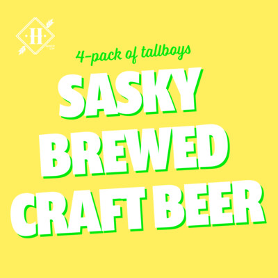 Sasky Craft Brew Tall Boy 4-pack