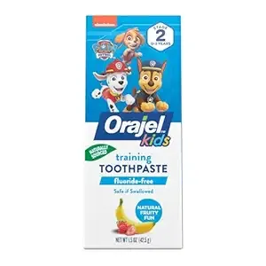 Orajel Kids  Fluoride-Free  1.5oz Tube Stage 2 ( 0-3 Years)  Paw Patrol