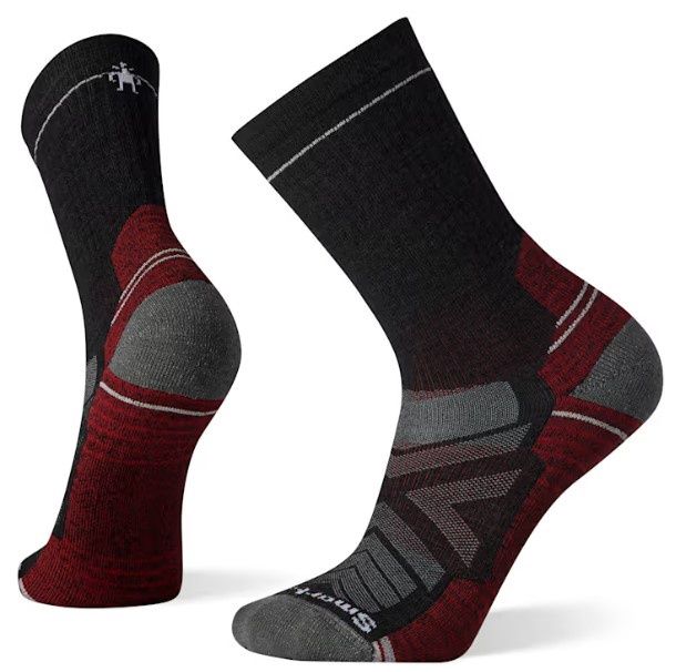 Smartwool Hike Light Cushion Crew Socks, COLOR: CHARCOAL, SIZE: L