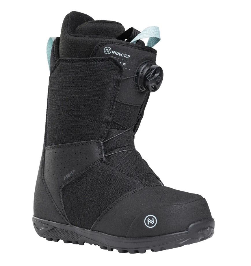 Nidecker Women&#39;s Sierra BOA Boot, COLOR: BLACK, SIZE: 8.5