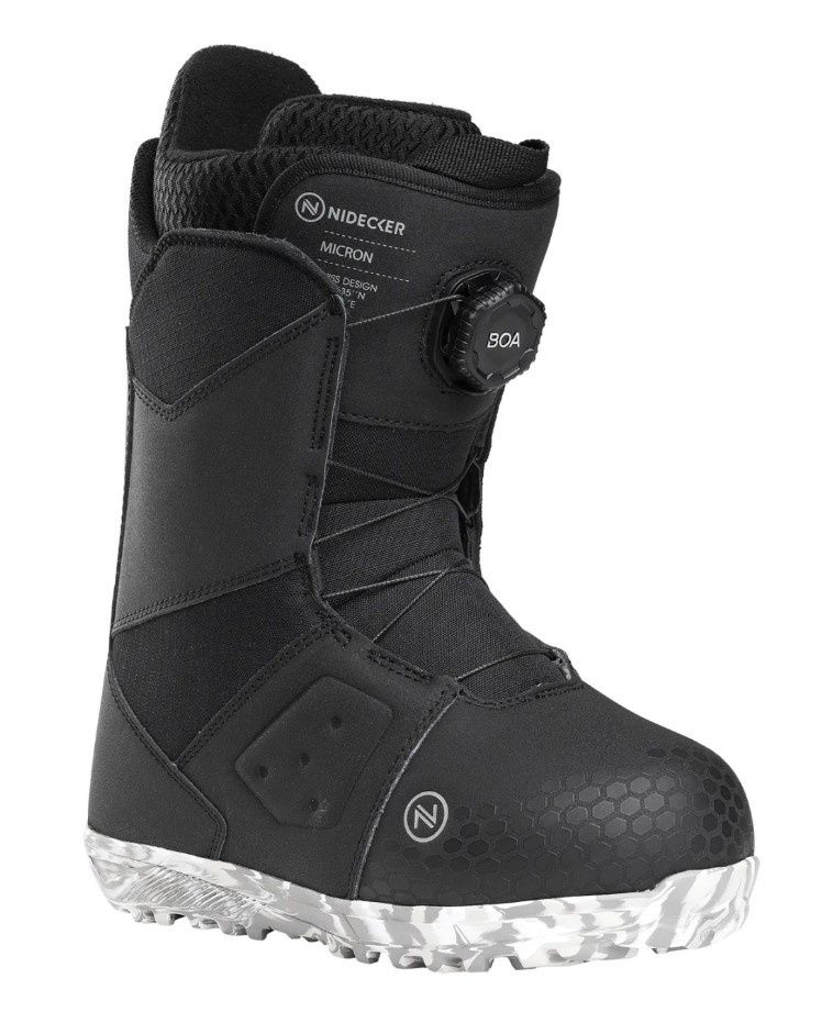 Nidecker Youth Micron Boot, COLOR: BLACK, SIZE: 7