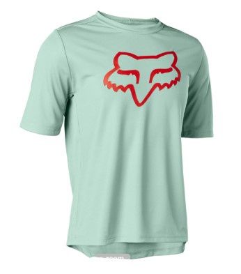 Youth Ranger Short Sleeve Jersey, COLOR: EUCALYPTUS, SIZE: YM