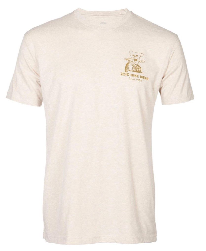 Men&#39;s Bike Pizza SS T-Shirt, COLOR: BONE, SIZE: M