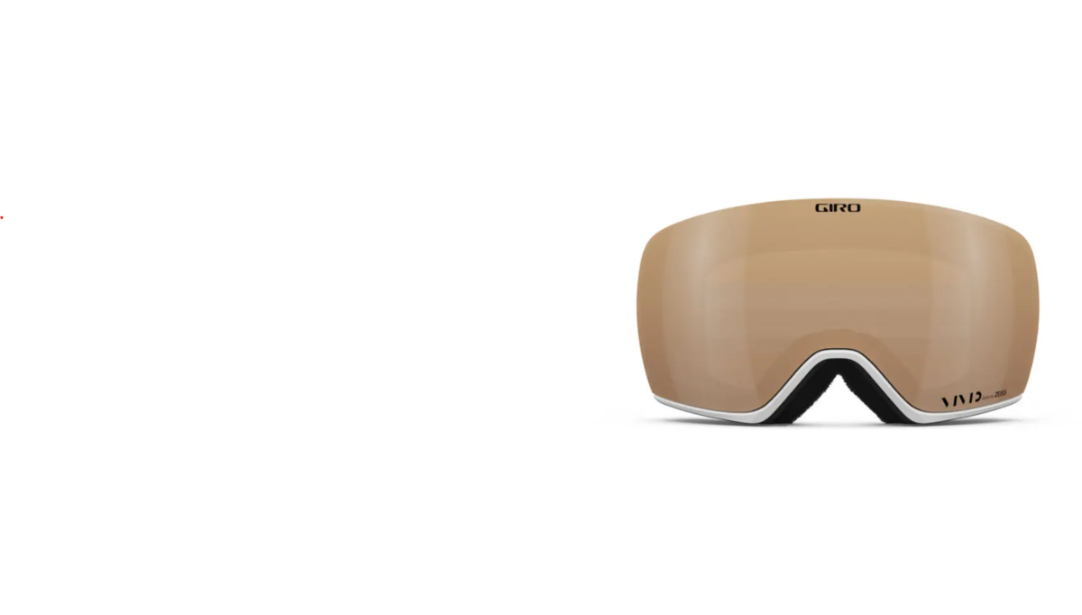 Giro Women&#39;s Article II Goggle, COLOR: WHT BLISS, Lens: VIV RSGLD/VIV INF