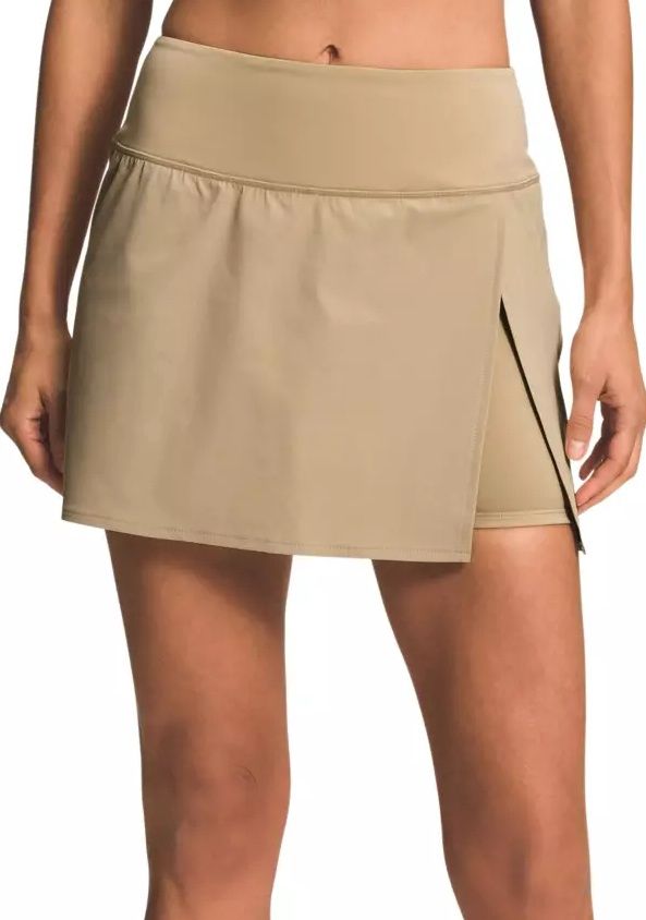 Women&#39;s Arque Skirt, COLOR: KHAKI STONE, SIZE: L
