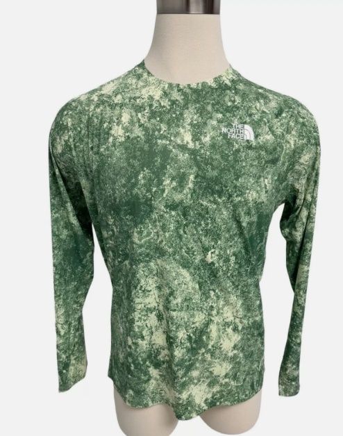 Men&#39;s Big Pine LS Shirt, COLOR: LIME CREAM HYPER ROCK PRINT, SIZE: M