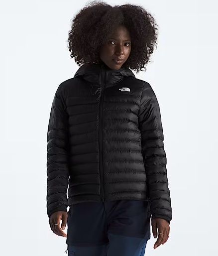 Women&#39;s Terra Peak Hoodie, COLOR: TNF BLACK, SIZE: M