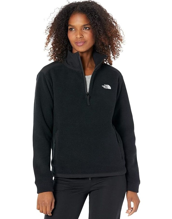 Women&#39;s Polartec 200 1/4 Zip Fleece, COLOR: TNF BLACK, SIZE: L