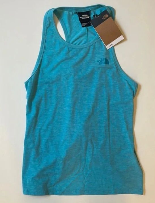 Women&#39;s Wander Twist Tank, COLOR: MAUI BLUE HEATHER, SIZE: S