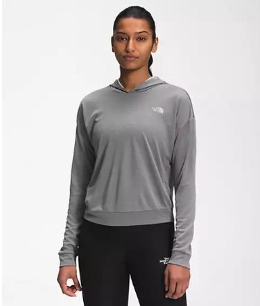 Women&#39;s Wander Sun Hoodie, COLOR: LIGHT GREY HEATHER, SIZE: XXL