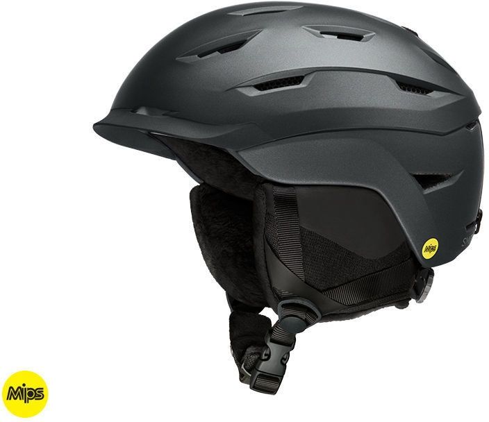 Smith Women&#39;s Liberty MIPS Helmet, COLOR: MT BLK PEARL, SIZE: S