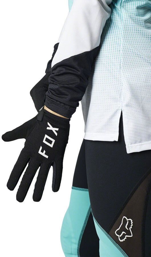 Women&#39;s Ranger Gel Full Finger Glove, COLOR: BLACK, SIZE: M