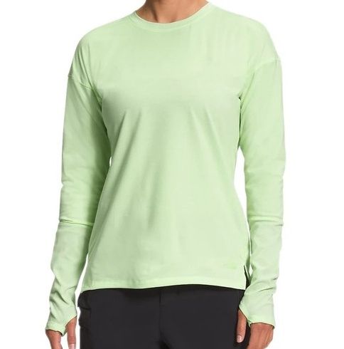 Women&#39;s Dawndream LS Shirt, COLOR: LIME CREAM, SIZE: S