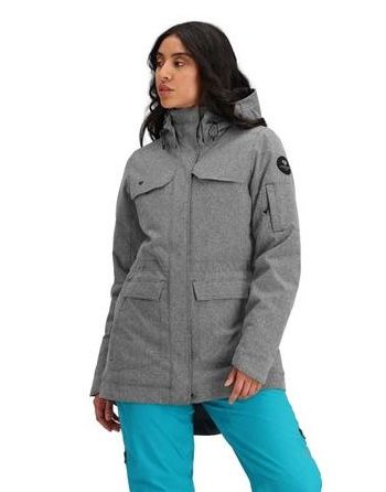 Women&#39;s Celestia Jacket, COLOR: CARBON, SIZE: 4
