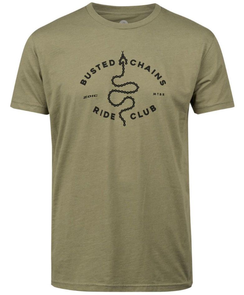 Men&#39;s Busted Chain Jersey, COLOR: OLIVE, SIZE: M